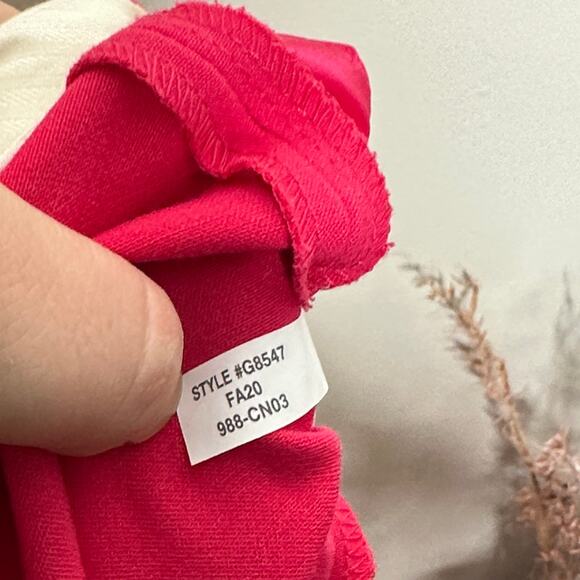 J. CREW Cameron Slim Crop Pant Four Season Stretch Raspberry Pink Sz 18 {3J23} - Picture 6 of 6